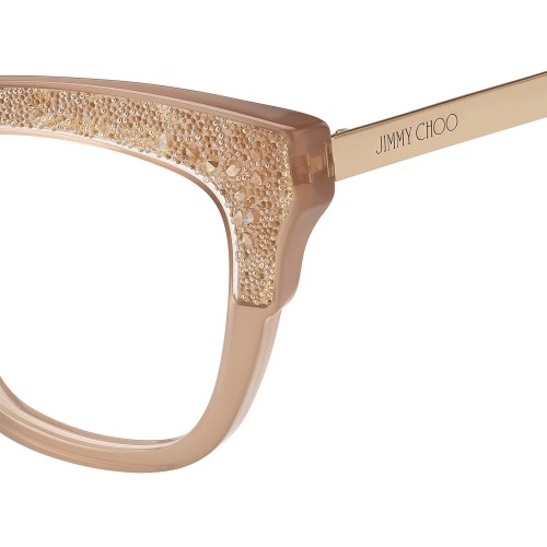 Jimmy Choo JC237 - FWM - 49 Cadres optiques Beige Œil de chat