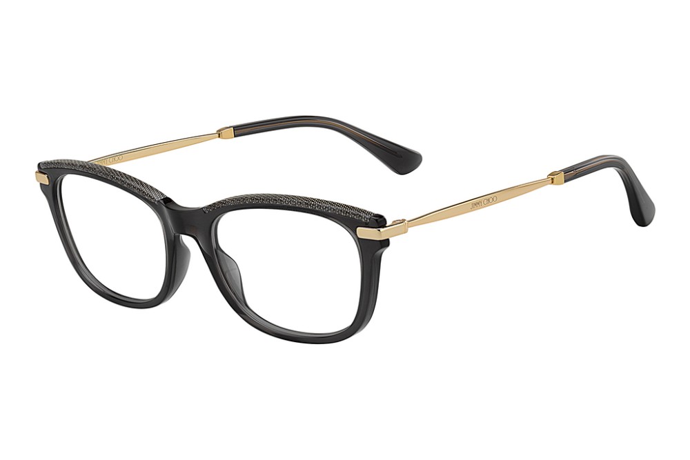 Jimmy Choo JC248 - EIB - 53 Cadres optiques Or, Noir Angulaire