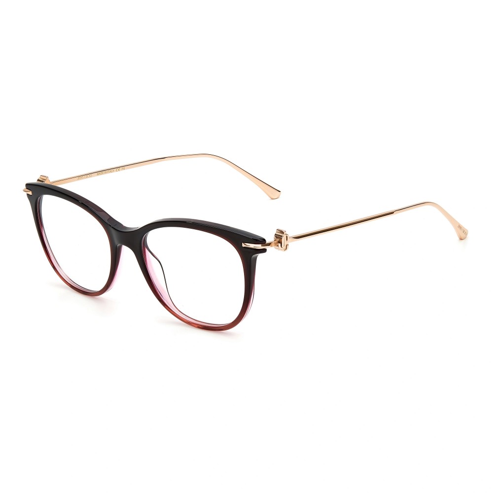 Jimmy Choo JC263 - EGL - 54 Cadres optiques Or, Noir Coussin arrondi