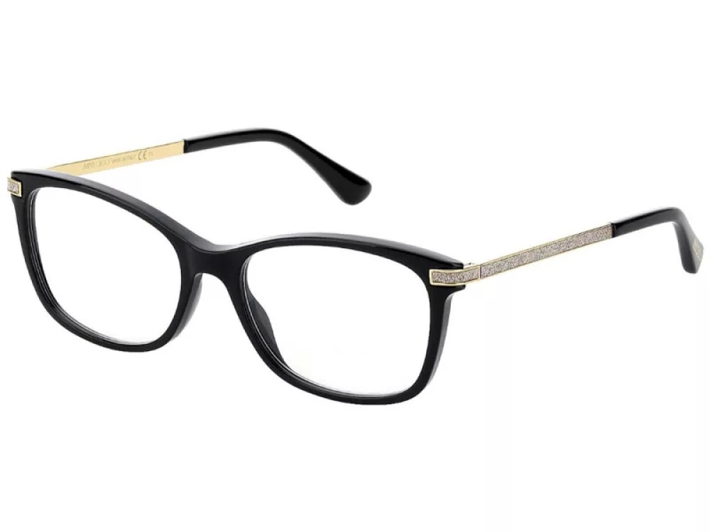 Jimmy Choo JC269 - 807 - 54 Cadres optiques Or, Noir Angulaire