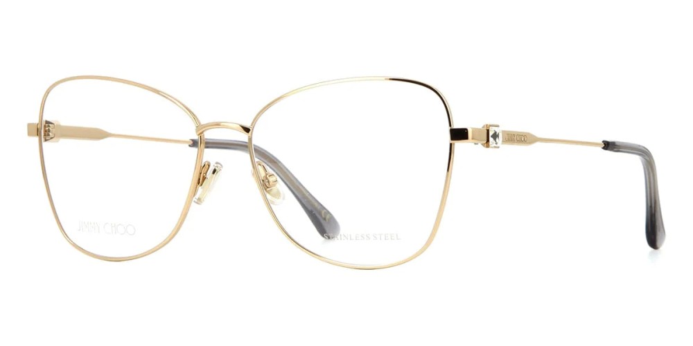 Jimmy Choo JC304 - 000 - 56 Cadres optiques Gold Cat Eye