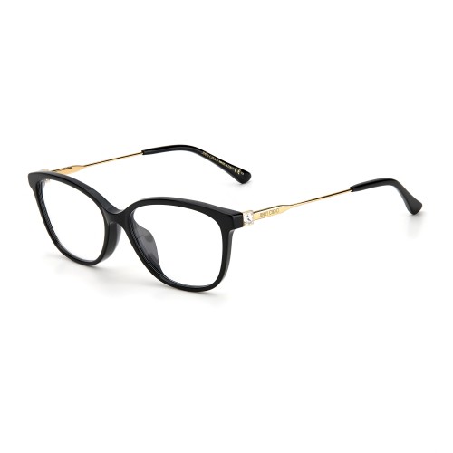 Jimmy Choo JC325/F - 807 - 53 Cadres optiques Noir, Or Coussin arrondi