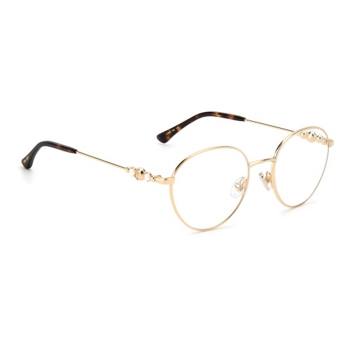 Jimmy Choo JC338 - 06J - 50 Cadres optiques Or, Havane Coussin arrondi