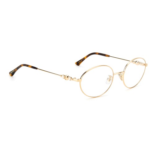 Jimmy Choo JC340/G - 06J - 53 Cadres optiques Or, Havane Ovale