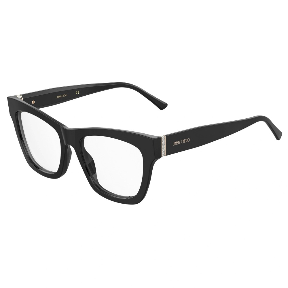 Jimmy Choo JC351 - 807 - 53 Cadres optiques Noir Angulaire