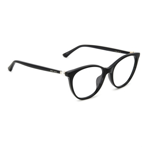 Jimmy Choo JC378/G - 807 - 53 Cadres optiques Noir Coussin arrondi
