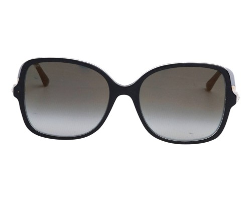 Jimmy Choo JUDY/S - 807FQ - 57 Lunettes de soleil Noir Angulaire