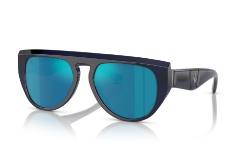 Ferrari FH2005U - 708/80 - 56 Lunettes de soleil Noir Dessus plat