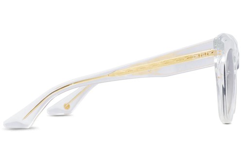 Dita KADER DTS705-A - 03 - 56 Lunettes de soleil Transparent, Or Œil de chat