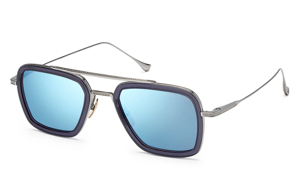 Dita FLIGHT.006 7806 - A - 52 Lunettes de soleil Gris Pilote (Aviateur)