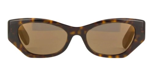 Dior LADY 95.22 B1I - 20F5 Z - 53 Lunettes de soleil Havane Œil de chat