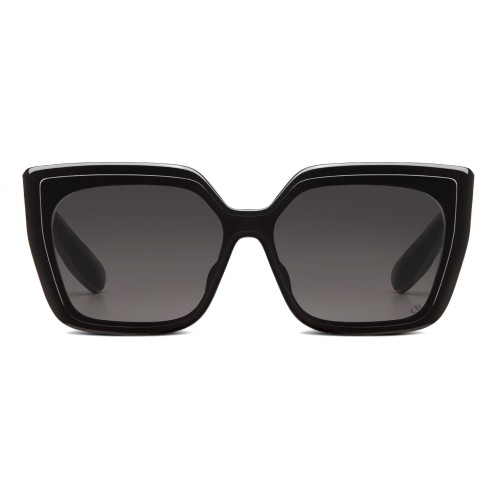 Dior LADY 95.22 S2F - 10A0 Lunettes de soleil Noir Angulaire