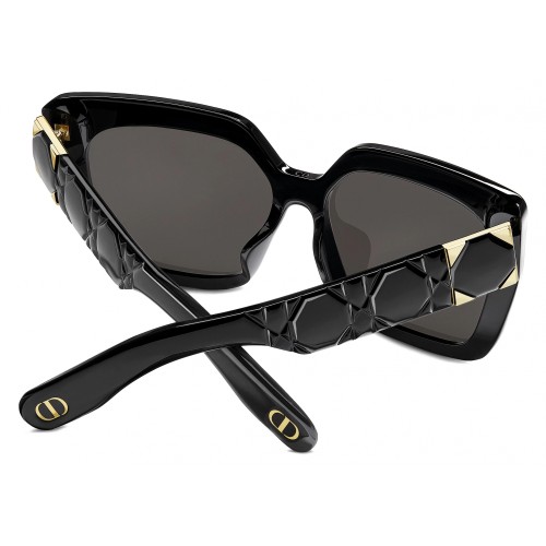 Dior LADY 95.22 S2F - 10A0 Lunettes de soleil Noir Angulaire
