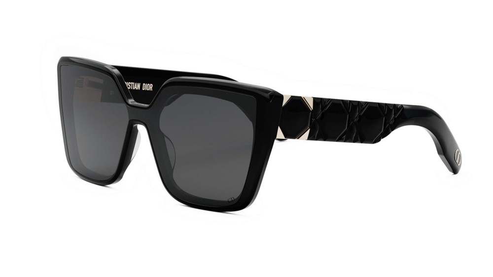 Dior LADY 95.22 S2I - 10A0 - 133 Lunettes de soleil Noir Coussin arrondi