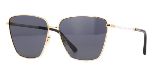 Jimmy Choo LAVI/S - 2M2IR - 60 Lunettes de soleil Or Pilote (Aviateur)