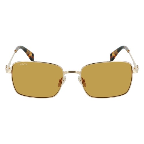 Lanvin LNV104S - 720 - 56 Lunettes de soleil Or, Havane Angulaire