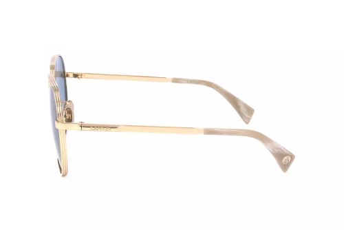 Lanvin LNV107S - 717 - 61 Lunettes de soleil Or Coussin arrondi