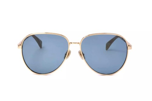 Lanvin LNV107S - 717 - 61 Lunettes de soleil Or Coussin arrondi