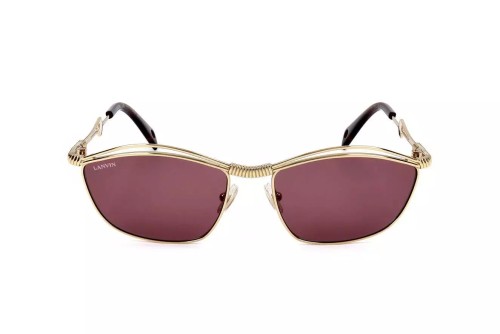 Lanvin LNV111S - 718 - 59 Lunettes de soleil Or Œil de chat