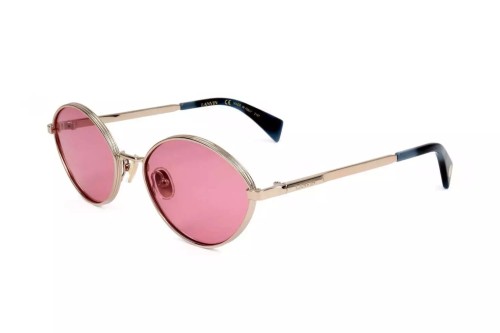 Lanvin LNV116S - 724 - 57 Lunettes de soleil Or rose Ovale