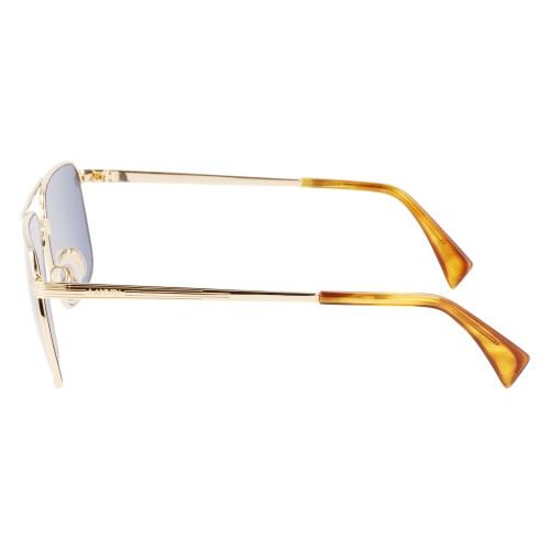 Lanvin LNV120S - 743 - 58 Lunettes de soleil Or, Marron, À motifs Pilote (Aviateur)