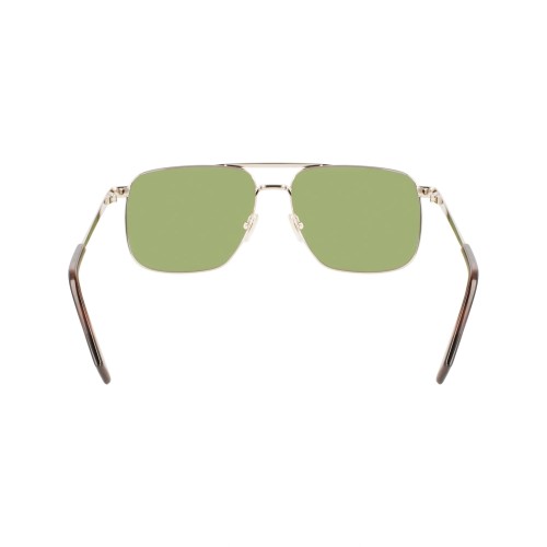 Lanvin LNV120S - 733 - 58 Lunettes de soleil Or, Havane Pilote (Aviateur)