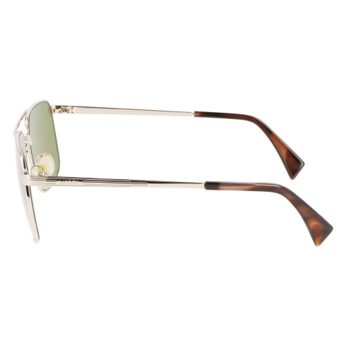 Lanvin LNV120S - 733 - 58 Lunettes de soleil Or, Havane Pilote (Aviateur)
