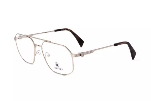 Lanvin LNV2104 - 725 - 57 Cadres optiques Argent, Havane foncé Pilote (Aviateur)