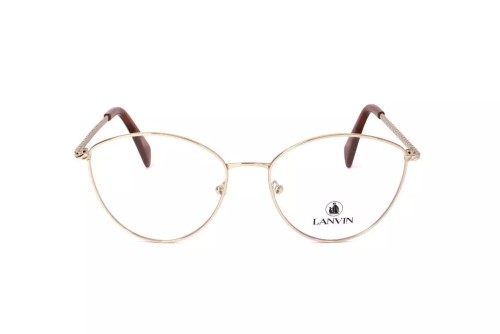 Lanvin LNV2106 - 722 - 55 Cadres optiques Or, Havane Œil de chat