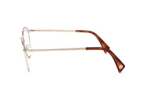 Lanvin LNV2106 - 722 - 55 Cadres optiques Or, Havane Œil de chat