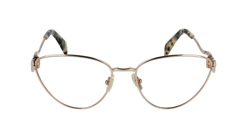 Lanvin LNV2110 - 708 - 54 Cadres optiques Or rose, Havane Œil de chat