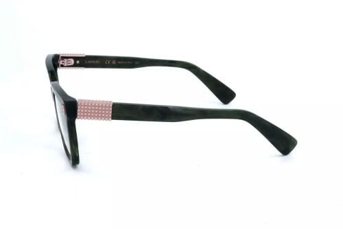 Lanvin LNV2652 - 334 - 54 Cadres optiques Vert, Rose Angulaire