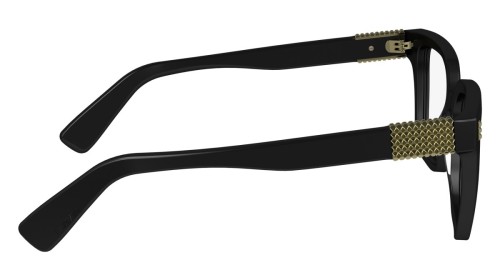 Lanvin LNV2652 - 001 - 54 Cadres optiques Noir, Or Angulaire