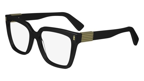 Lanvin LNV2652 - 001 - 54 Cadres optiques Noir, Or Angulaire