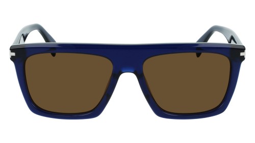 Lanvin LNV612S - 424 - 57 Lunettes de soleil Bleu Dessus plat
