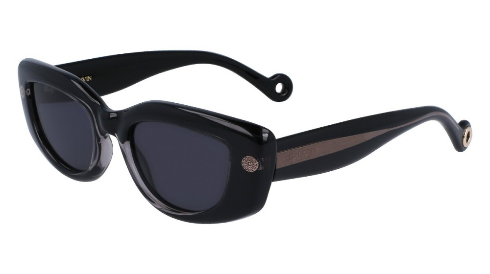 Lanvin LNV641S - 020 - 50 Lunettes de soleil Noir Œil de chat