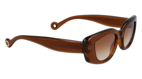 Lanvin LNV641S - 208 - 50 Lunettes de soleil Marron Œil de chat