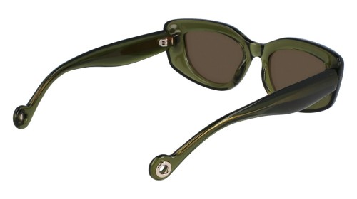 Lanvin LNV641S - 319 - 50 Lunettes de soleil Vert Œil de chat