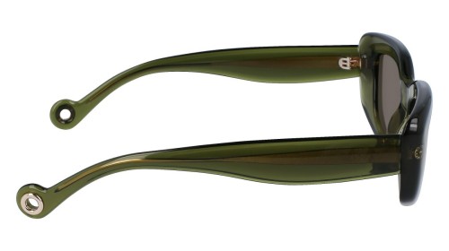 Lanvin LNV641S - 319 - 50 Lunettes de soleil Vert Œil de chat