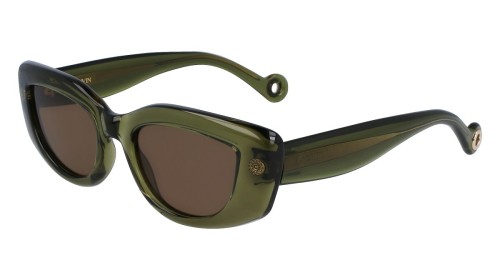 Lanvin LNV641S - 319 - 50 Lunettes de soleil Vert Œil de chat