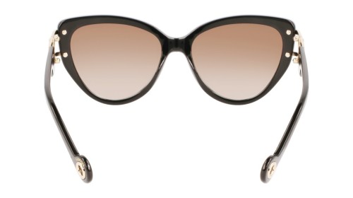 Lanvin LNV643S - 001 - 56 Lunettes de soleil Noir Œil de chat