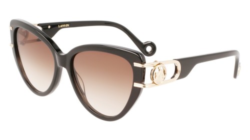 Lanvin LNV643S - 001 - 56 Lunettes de soleil Noir Œil de chat