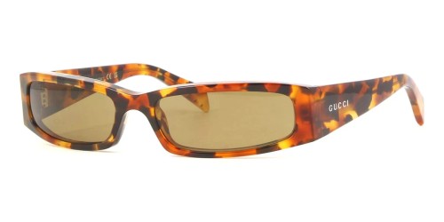 Gucci GG1778S - 008 - 58 Lunettes de soleil Havane Angulaire
