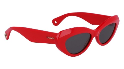 Lanvin LNV648S - 604 - 53 Lunettes de soleil Rouge Œil de chat