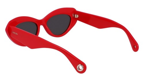 Lanvin LNV648S - 604 - 53 Lunettes de soleil Rouge Œil de chat