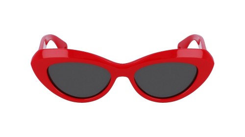 Lanvin LNV648S - 604 - 53 Lunettes de soleil Rouge Œil de chat