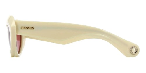 Lanvin LNV648S - 101 - 53 Lunettes de soleil Beige Œil de chat
