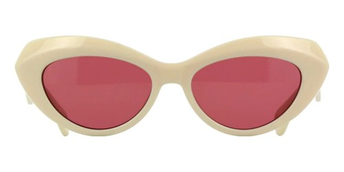 Lanvin LNV648S - 101 - 53 Lunettes de soleil Beige Œil de chat