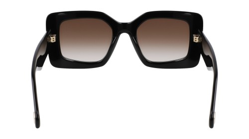 Lanvin LNV649S - 001 - 50 Lunettes de soleil Noir Angulaire