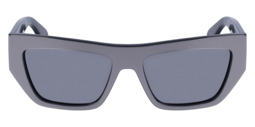 Lanvin LNV652S - 058 - 55 Lunettes de soleil Gris Angulaire